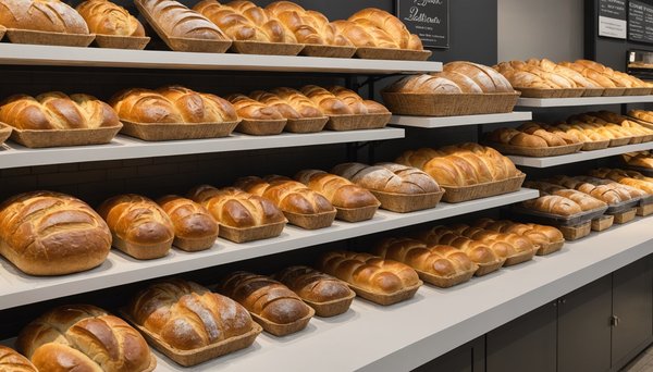 Les meilleurs présentoirs à pains pour sublimer votre boulangerie